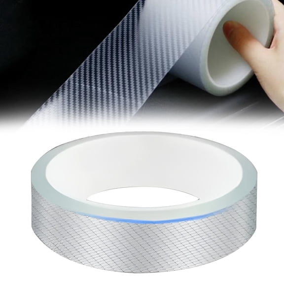 Toolix Sticky Note Transparent Car Door Edge Protector Automotive Door Trim Film Anti Collision Guard For Most Vehicles Door Sill Stickers