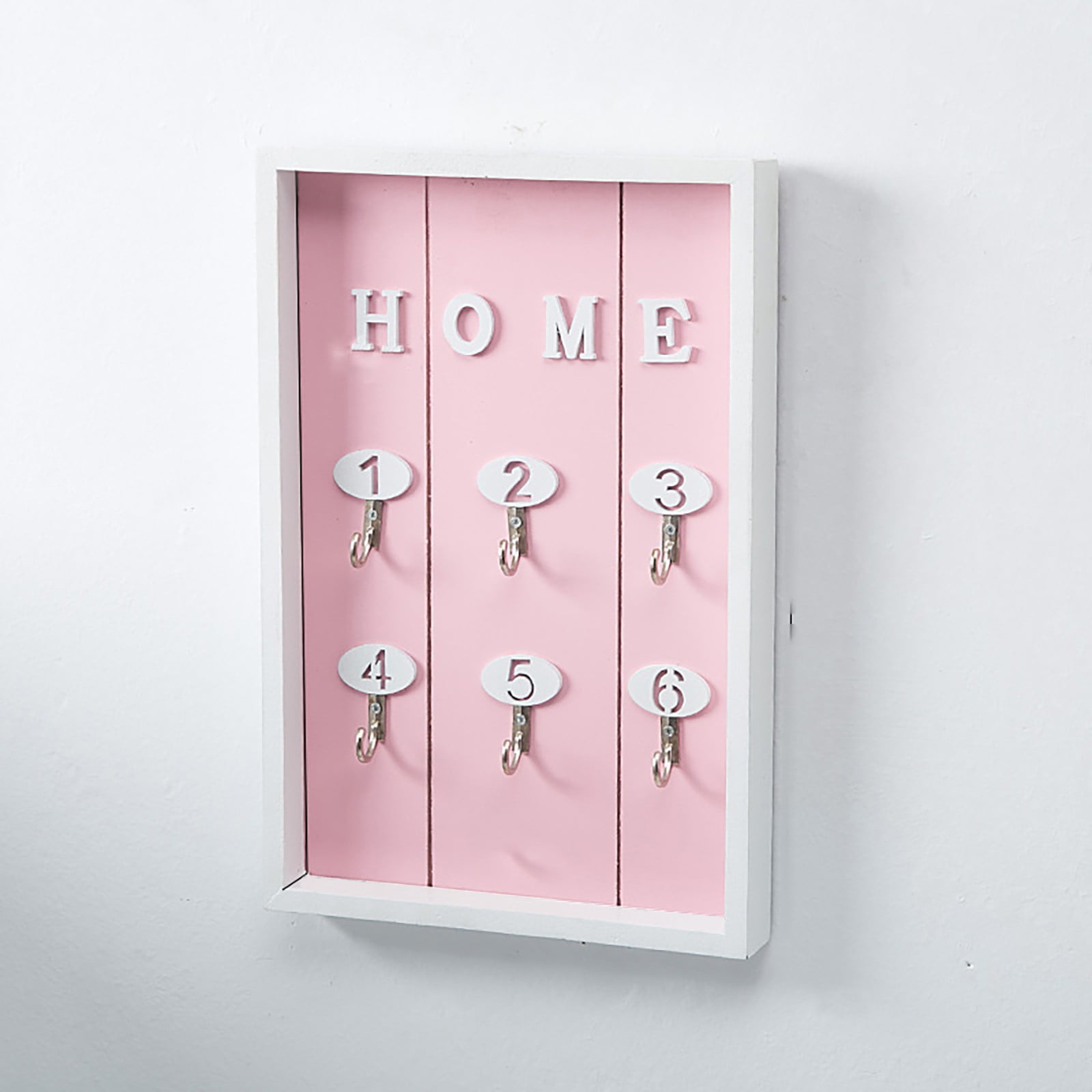 Toolix Utility Hooks Wall Mounted Key Hook Rack Wood Floating Storage ...