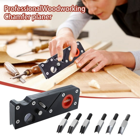 Toolix Woodworking Tools Corner Plane Flattening Hand Quick Trimming Woodworking 1ml Chamfering Planer Tools & Home Improvement