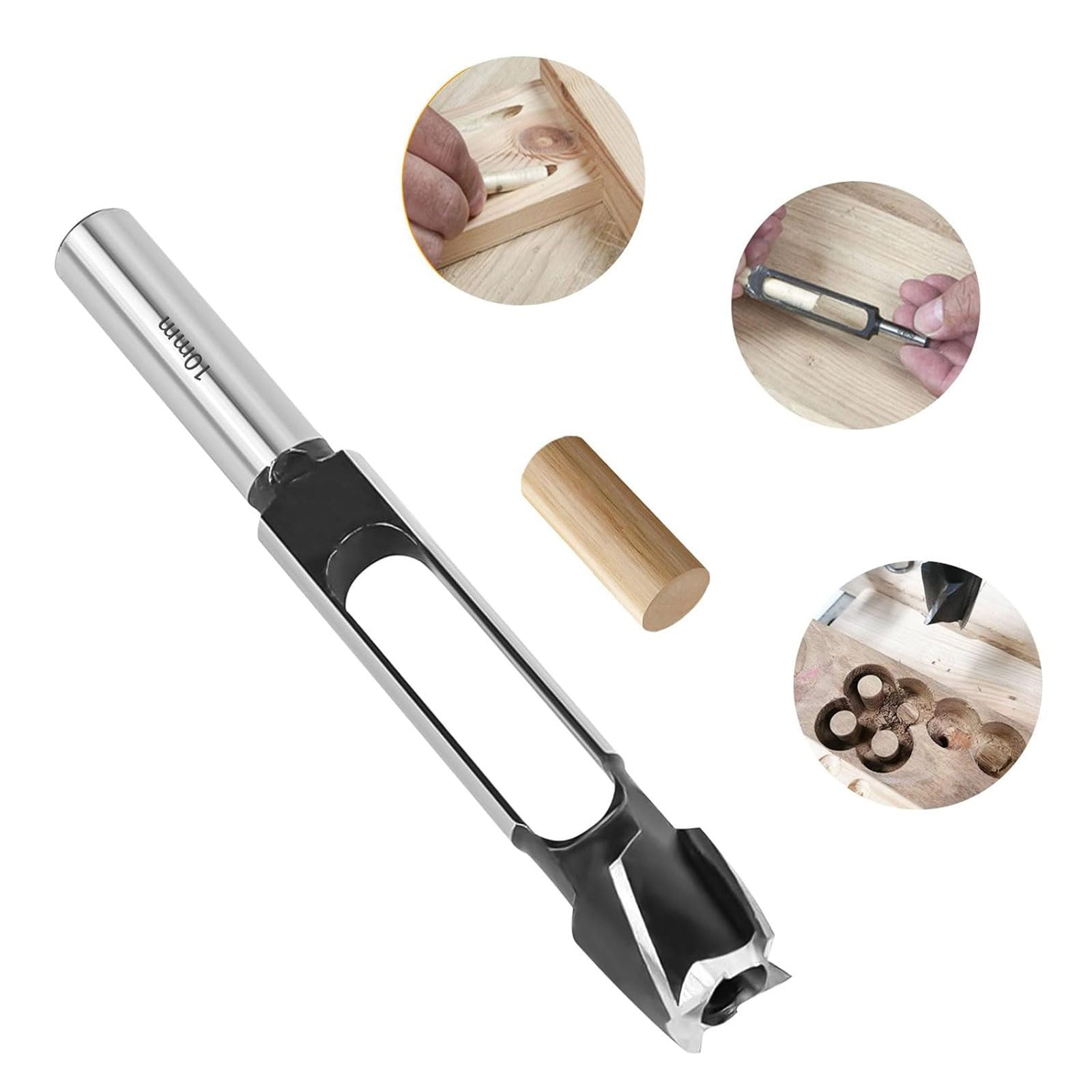 Toolix Woodworking Tools Tenon Cutting Tenon Drill Deep Drill Plug ...