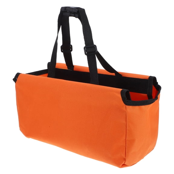 COMPUKAS Orange Tool Storage Bag Set 16.5x11.8x5.1in Organizer for Repair, Maintenance, and Projects