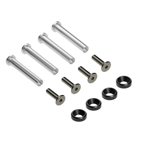 Toolless Installation PC Case Fan Screws Heavy Duty Metal Construction for Enhanceds Heat Dissipation