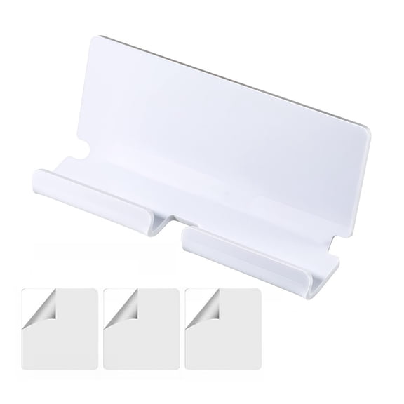 Toolless Tablets Wall Mounts Stand Acrylic Adhesive for Stable Support in Home Office or Entertainment Areas