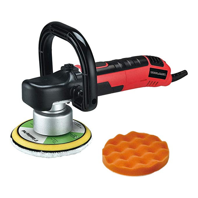 Toolman 6" Electric 6 Variable Speed 6500 RPM Random Orbital Polisher Sander