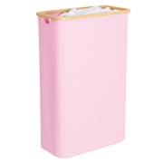 Tooloton 60L Large Laundry Hamper, Pink