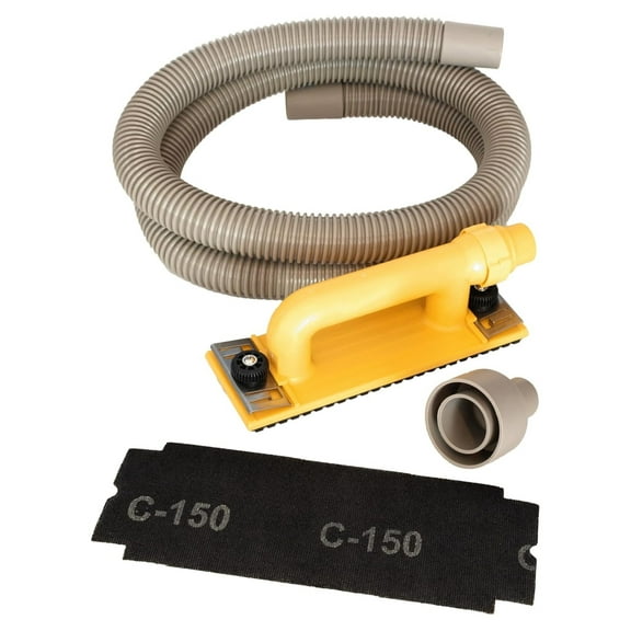 Tools 09165 Dust- Drywall Vacuum Hand Sander with 6-Foot Hose