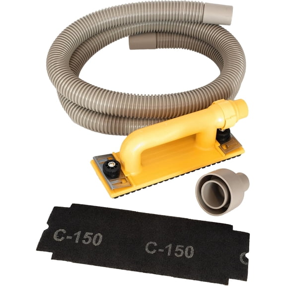 Tools 09165 Dust-Free Drywall Vacuum Hand Sander with 6-Foot Hose