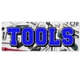thumbnail image 1 of Tools 13 oz Banner | Non-Fabric | Heavy-Duty Vinyl Single-Sided With Metal Grommets, 1 of 5