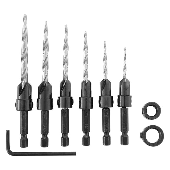 Tools 1882792 SPEEDBOR Countersink Wood Drill Bit, 8-Piece