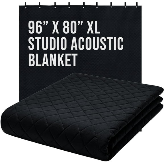 Tools (2 Pack) Studio Grommeted Sound Dampening Blanket 96" x 80"