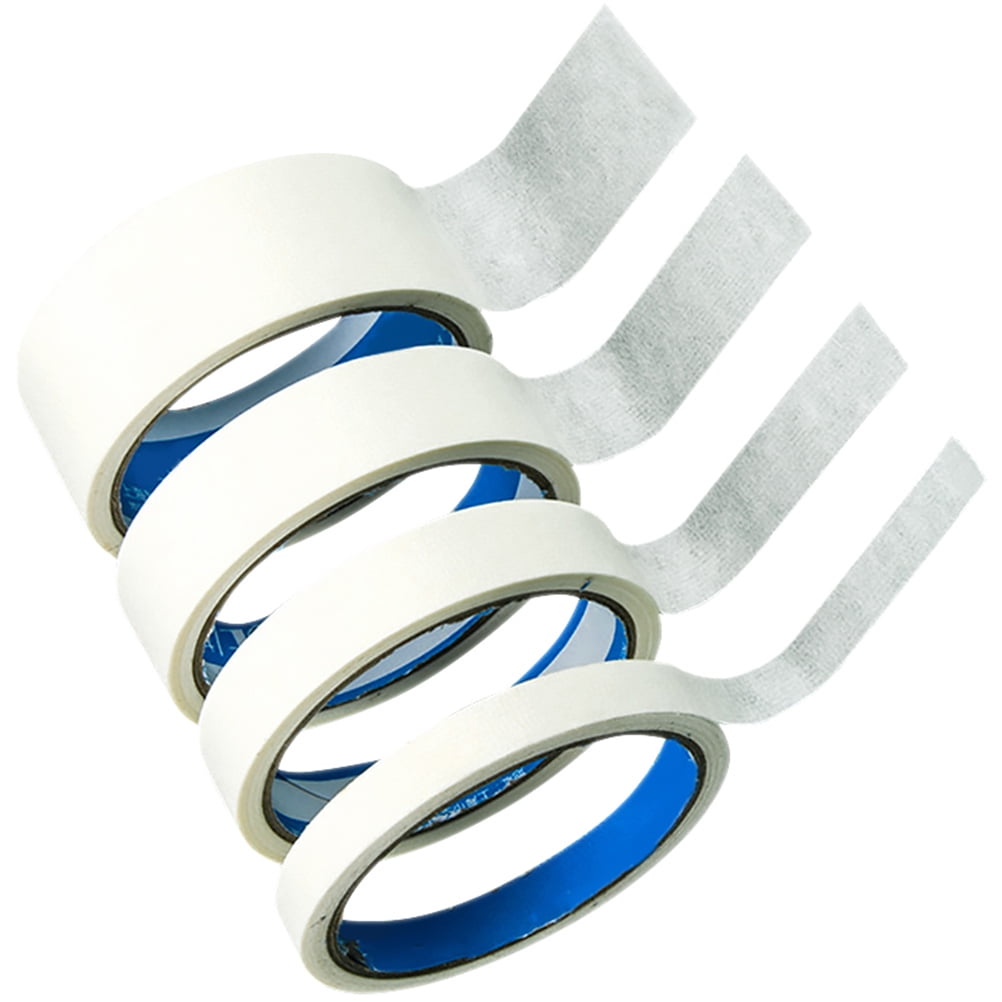 Tools 4 Rolls Painter Tape No Residue Masking Glue Bulk White Paper