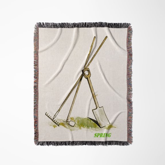 Tools 4 Spring Gardening, Woven Blanket