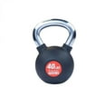 thumbnail image 1 of Tools KBZ40 40 lbs Chrome & Rubber Kettlebell - Black, 1 of 1