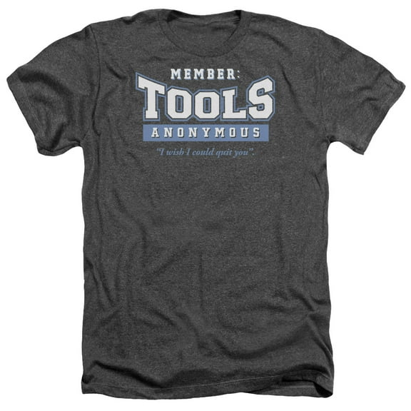 - Tools Anonymous - Heather Short Sleeve Shirt - Small