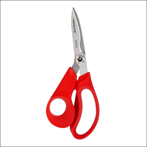 Tools | ComfortGEL Floral Scissors | Stainless Steel Garden Shears for Flowers & Stems | FS 3394,Red
