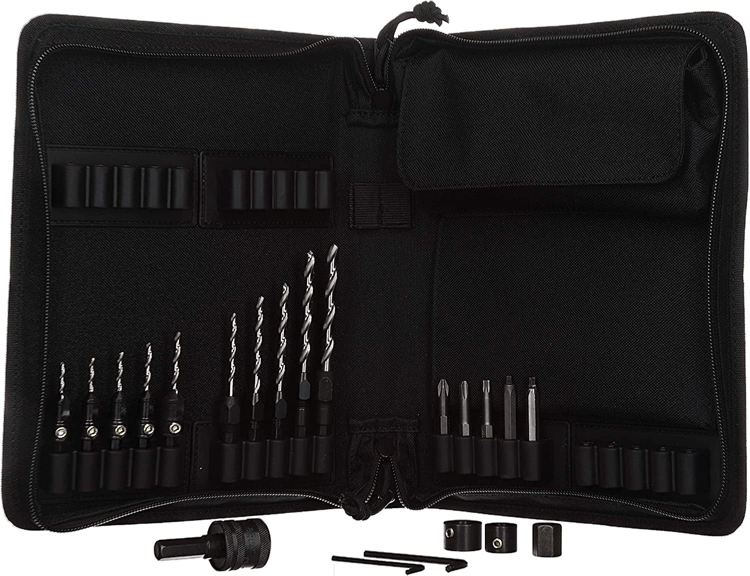 Tools Deluxe Tool Book, Starter K, 5Pc. Countersinks, 5Pc. Drill