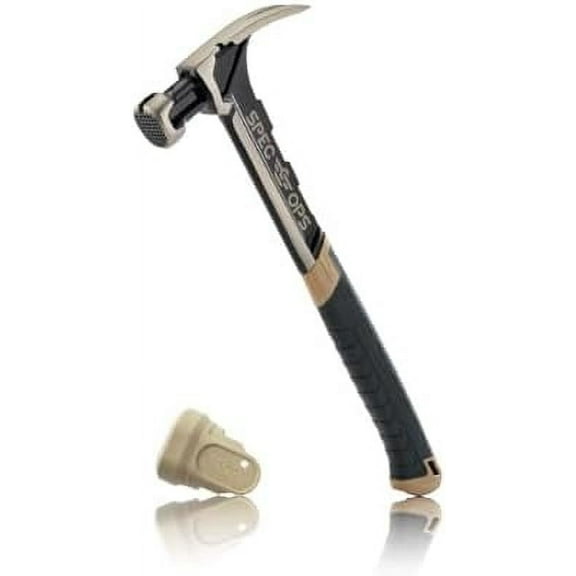 Tools Framing Hammer, 28 oz, Rip Claw, Milled Face, Soft Mallet Cap, Shock-Absorbing Grip, 3% Donated to Veterans$$Tools & Hardware Other