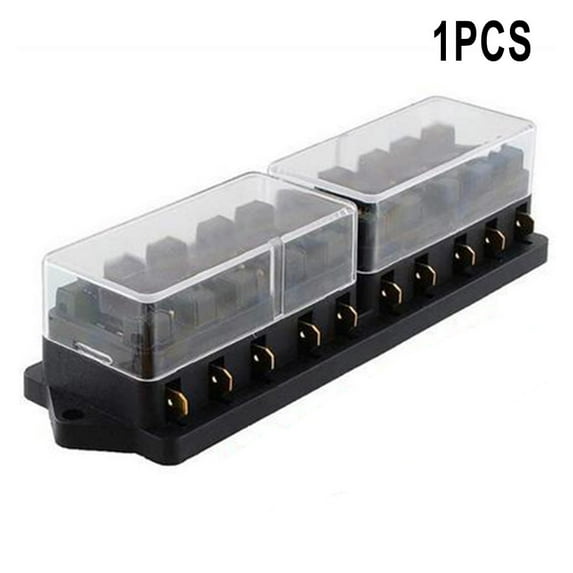 Tools Fuse Box For Standard Blade Fuse Holder ATO/Block 12V Or 24V Automotive Or HGV Fuse Box 10-way 12-way 6-way 8-way Durable