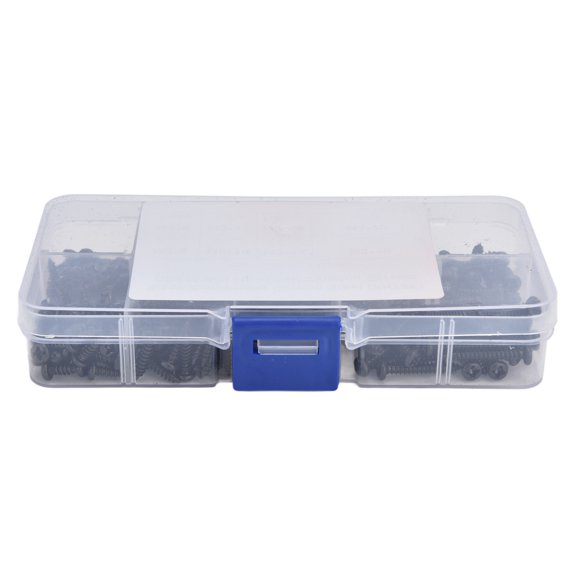 Tools & Hardware Other Accessory Kit 300Pcs black steel Packed in Strong and Durable Box: All screws are packed in a strong and durable box, which can effectively bear the weight