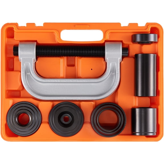 Tools Heavy Duty Ball Joint Press Kit 10-Piece C-Clamp Removal & Installation Tool for Most 2WD/4WD Vehicles