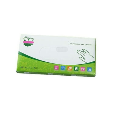 Tools, Hot Sale! 66G Plastic Gloves 100Pcs Disposable Gloves in Box Hand Protection Equipment 1 Box of Disposable Gloves Hand Protection Equipment Clear One Size