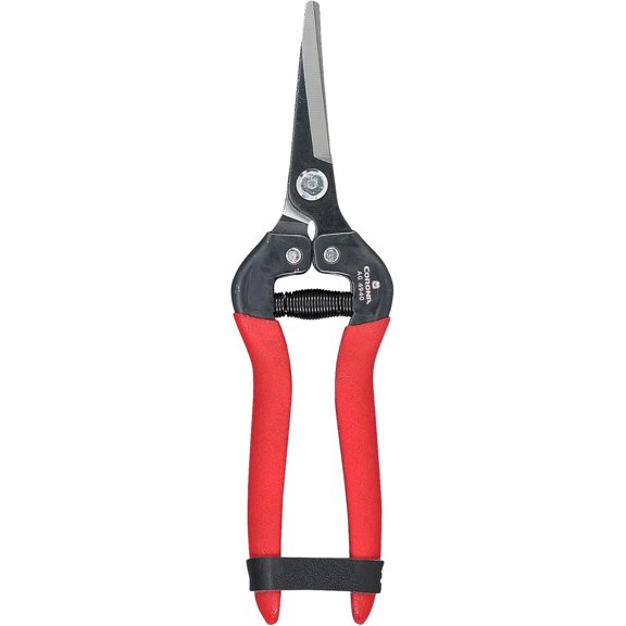 Tools Long Curved Snips  1.75 Tempered Steel Precision Garden Shears for Fruit, Herbs, Flowers & Vineyard Use