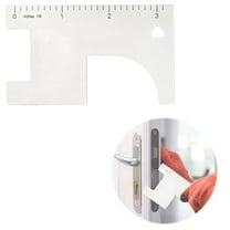 Tools Multi Purpose Pry Tool Firefighting Tools Hand Tools Spring Multipurpose Leverage Tool Tool Pry Bar Tool Set Hand Tools Clearance Portable Stainless Steel Square A, Measuring Ruler Plertrvy