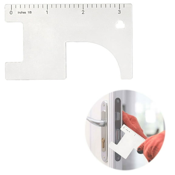 Tools Multi Purpose Pry Tool Firefighting Tools Hand Tools Spring Multipurpose Leverage Tool Tool Pry Bar Tool Set Hand Tools Clearance Portable Stainless Steel Square A, Measuring Ruler Plertrvy
