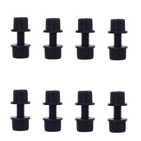 Tools Nylon License Plate Frame Bolts & Nuts & Screws Fasteners for Motorcycle, Bike