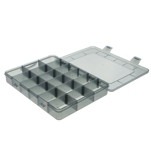 Tools Organizer Box Small Parts Storage Box 18 Compartment Organizers