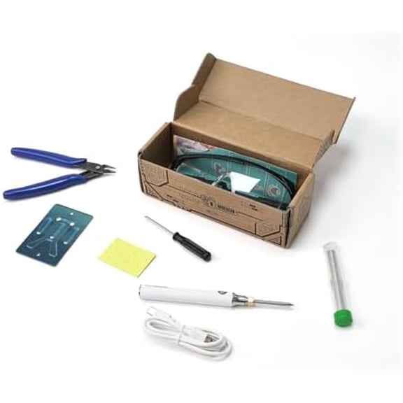 Tools Pack | Complete DIY Kit for Soldering & Assembly | Includes Soldering Iron, Pliers, Screwdrivers & More$$Tools & Hardware Other