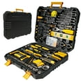 thumbnail image 1 of 168-Piece Tool Kit in Toolbox Storage Case, Multi-Purpose Automotive and Household Tool Set for Garage, Car, DIY Project, Housewarming Gift Yellow, 1 of 9