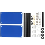 Tools Trolley Kit, Tool Cart,Mini Workshop Trolley With Wheels 2-Tier Tools Storage Trolley Mobile Workshop Garage Repair Rc Accessories Ideal For 1/8 To 1/16 Scale Models [blue]