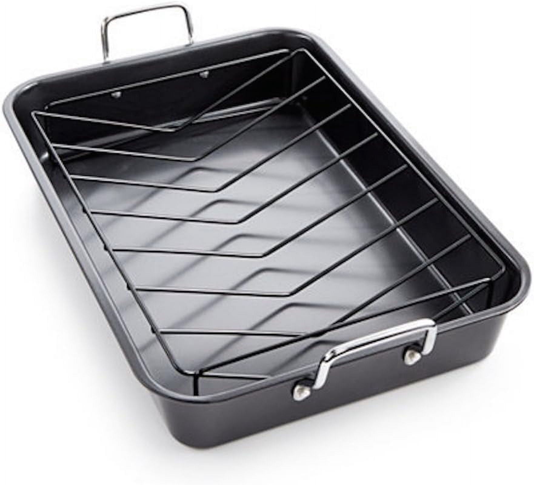 Roaster Tools Tools of the Trade Nonstick Roaster and Rack - Walmart.com