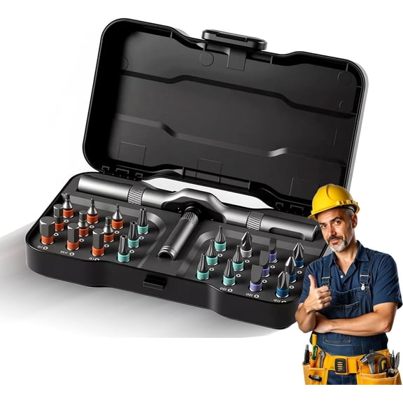 Toolsons Multi Tool Set, Ratchet Screwdriver Set, Repair Tool Sets for Mechanics, Men, Women