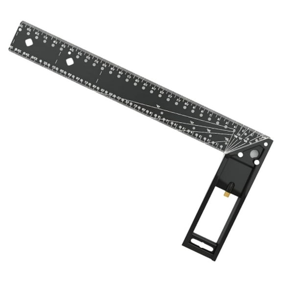 2pcs Woodworking Square Ruler for Precise Measuring,Square Ruler for 45 ...