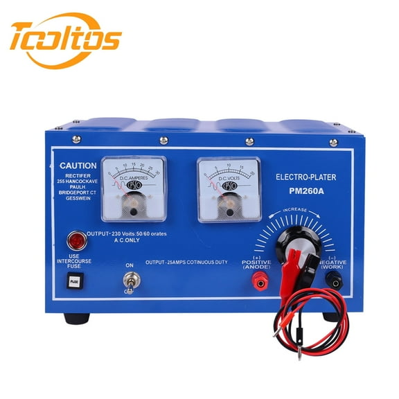 Tooltos 30A 20V Plating Rectifier Jewelry Plating Machine PM260