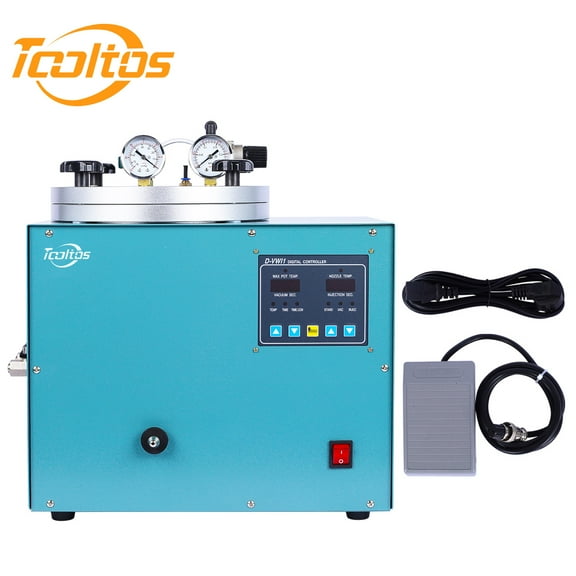Tooltos Digital Control Jewelry Vacuum Wax Injection Machine