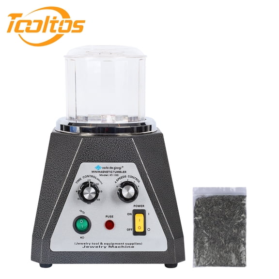Tooltos KT-100 Magnetic Tumbler Jewelry Polishing Machine