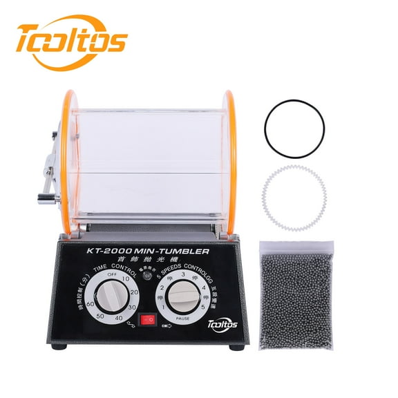 Tooltos KT-2000 5kg Rotary Tumbler Surface Jewelry Polishing Machine