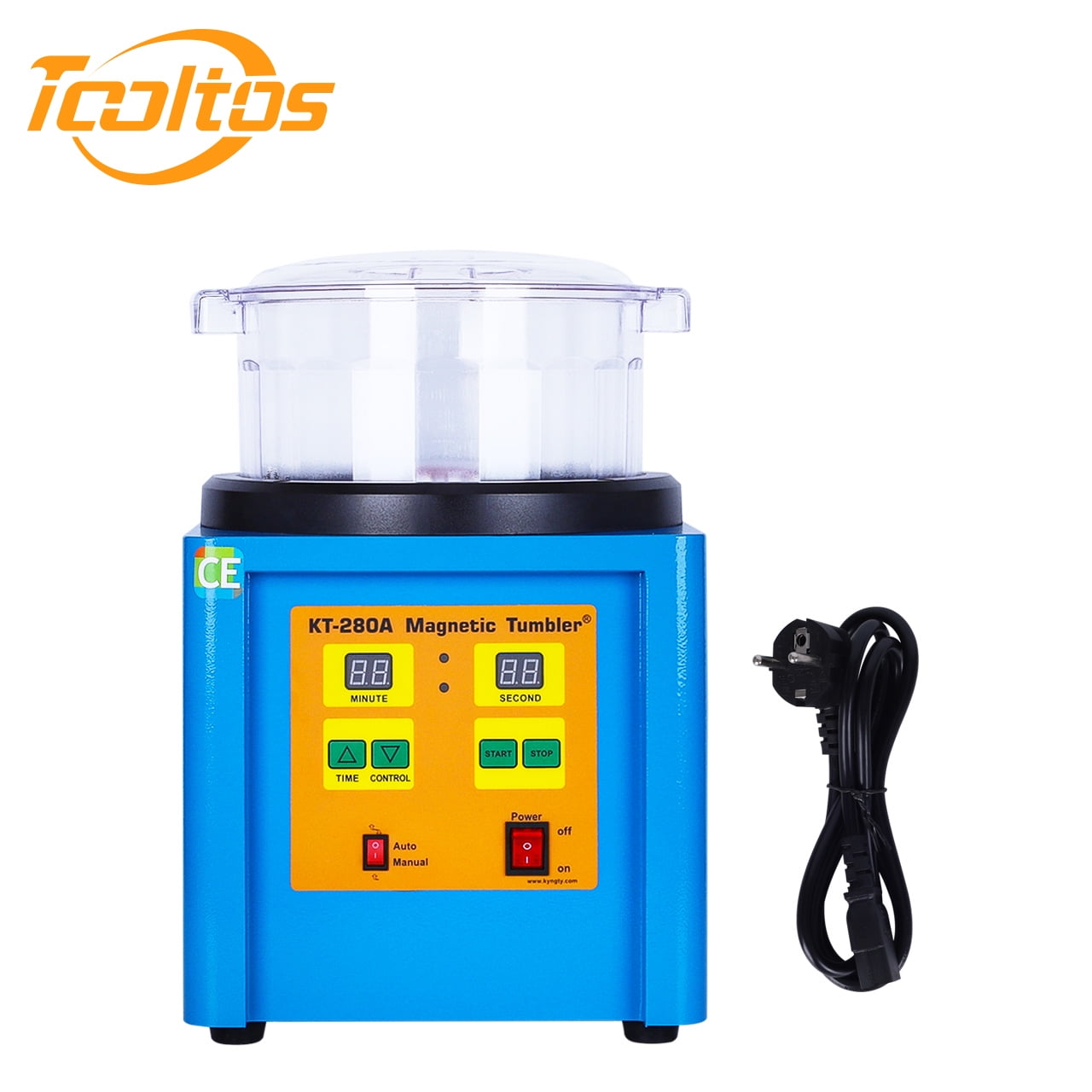 TOOLTOS KT-280A Magnetic Tumbler Jewelry Polishing Machines