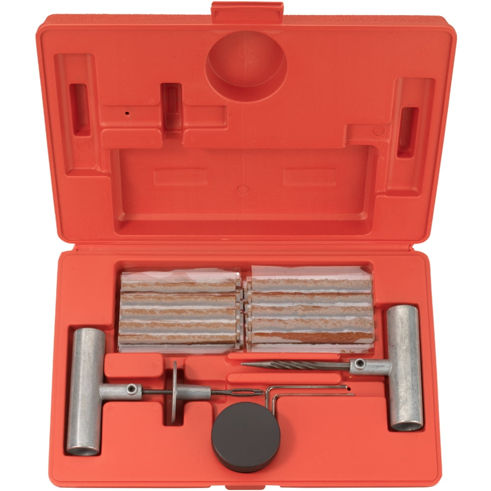Tooluxe 50002L 35Piece Tire Repair Universal Heavy Duty Tire Repair
