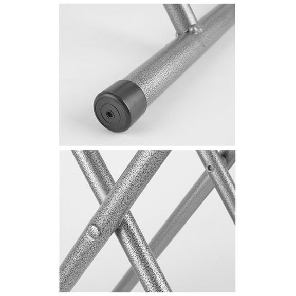 Toolven Adjustable Folding Table with 8 Height Settings, Lightweight and Compact Design, Durable HDPE Surface and Steel Frame, Perfect for Picnic, Camping, and Work Desk