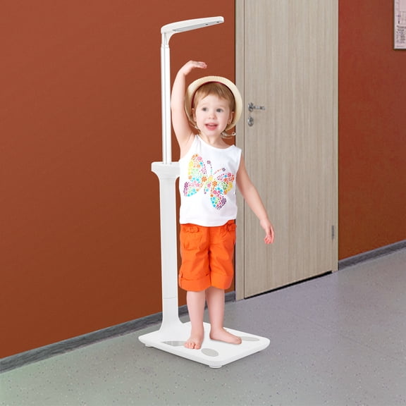 Toolven High-Precision Scale for Body Weight and Height Durable Aluminum & ABS Construction