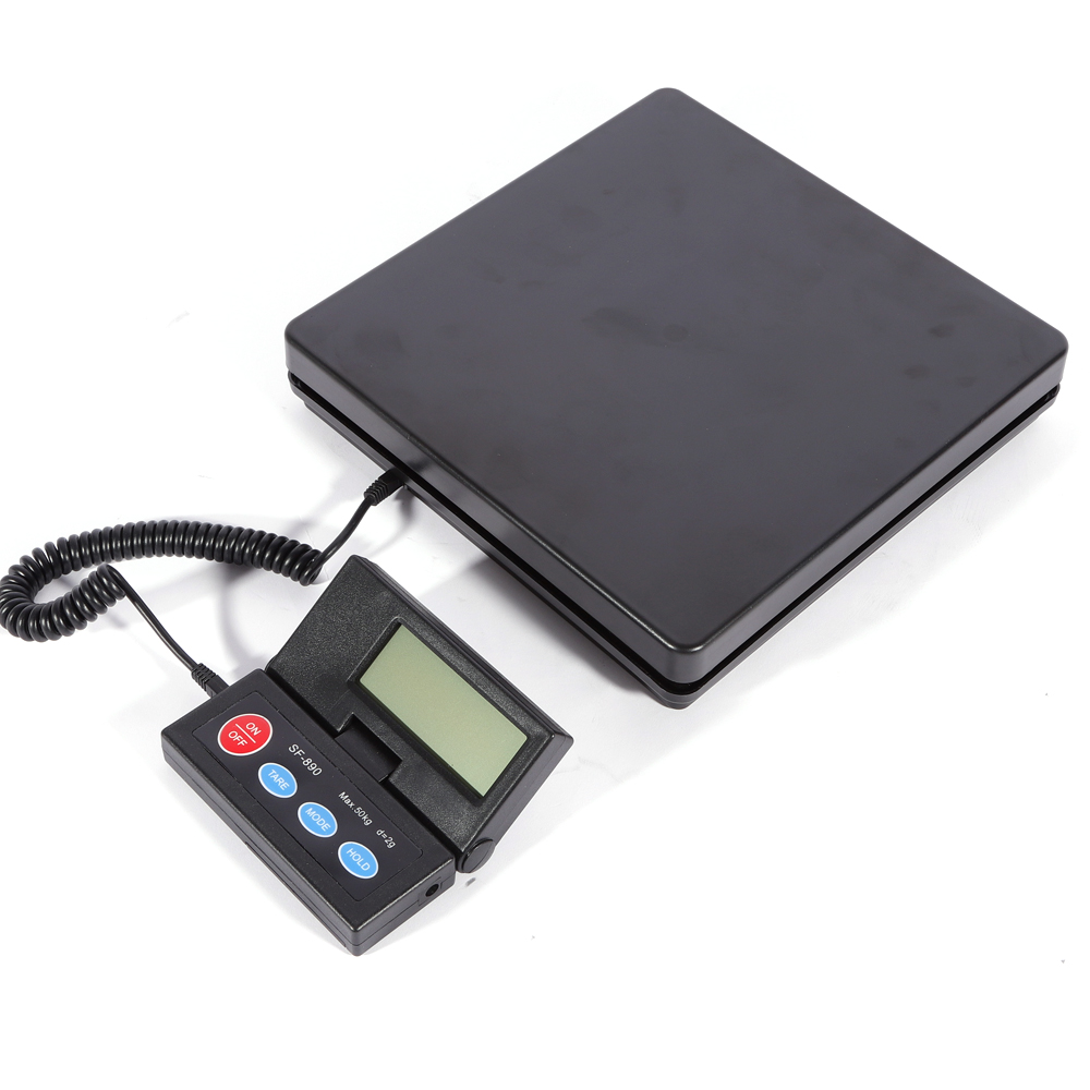 Postal Scales, 440lbs/200kgLCD Display Parcel Scales With Hold And Tare Function, High Precision Parcel Weighing Scale For Luggage, Package, Warehouse, 2 AAA Batteries And Charging Cable Include - View #2