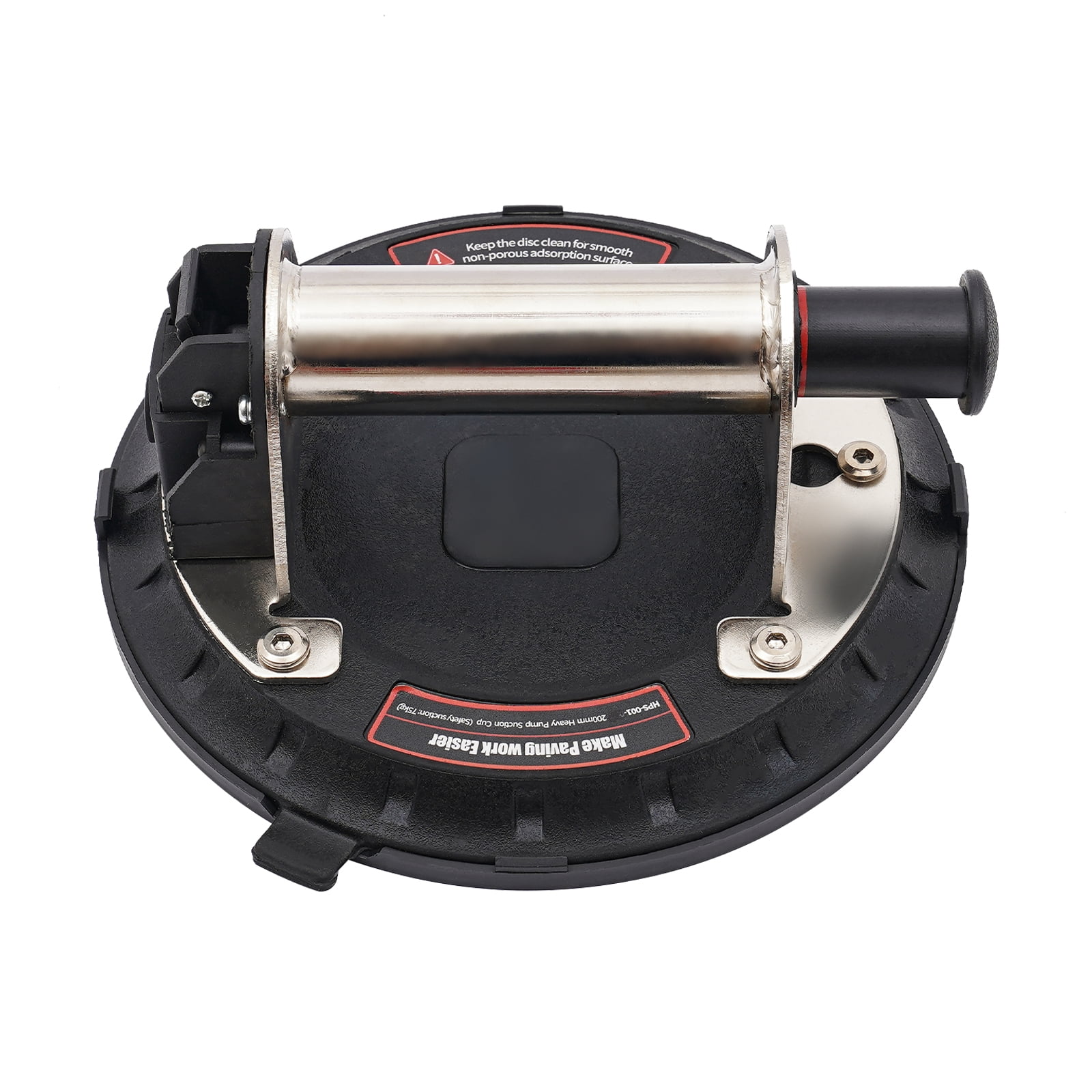 POWERTEC 8" Heavy Duty Vacuum Suction Cup Lifter - 242 Lbs Capacity