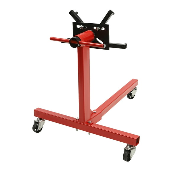 Toolven Torin Steel Rotating Engine Stand, 750 lbs Load Capacity, Adjustable Arms, Smoothly Movable, Durable Carbon Steel for Engine Repair