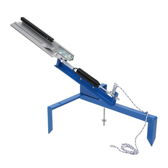 Toolven Trap Machine, Adjustable Angle (5-35), 164.04-229.66ft Throwing Distance, Pressure-Driven, Lightweight, Ideal for Outdoor Fun and Training