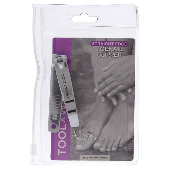 Toolworx Toenail Clipper Straight Edge 1 Pc