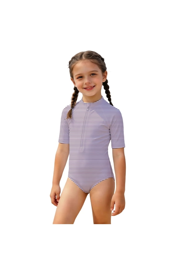 Gi_rls Bathing Suits One Piece Swimsuit UPF 50+ Swim